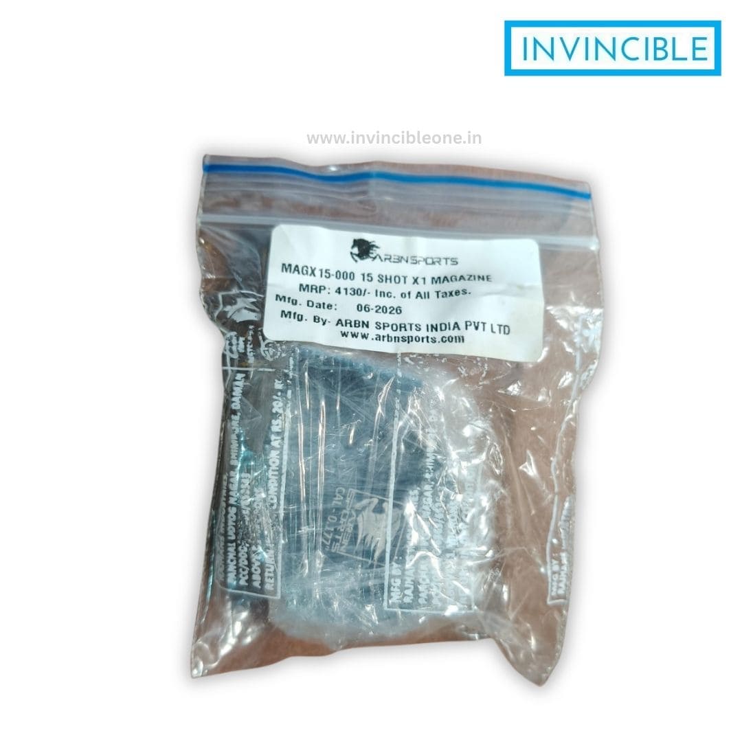 Arbn Sports X1 PCP Air Rifle Spare 15-Shot Metal Magazine .177 cal - Image 5