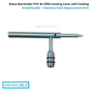Diana Stormrider PCP Air Rifle Cocking Lever with Cocking Knob/Handle – Stainless Steel Replacement Part