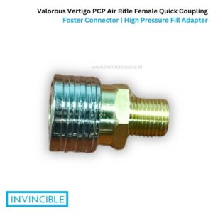 Valorous Vertigo PCP Air Rifle Female Quick Coupling Foster Connector | High Pressure Fill Adapter