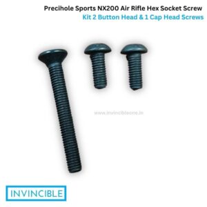 Precihole Sports NX200 Air Rifle Hex Socket Screw Kit 2 Button Head & 1 Cap Head Screws