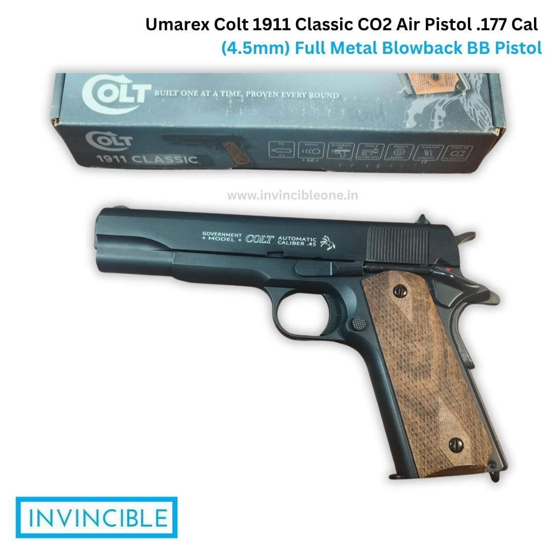 Umarex Colt 1911 Classic CO2 Air Pistol .177 Cal Full Metal Blowback BB Pistol - Image 3