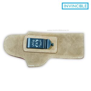 Premium Leather IWB Holster for .45/1911 Pistol | Concealed Carry Belt Clip Holster