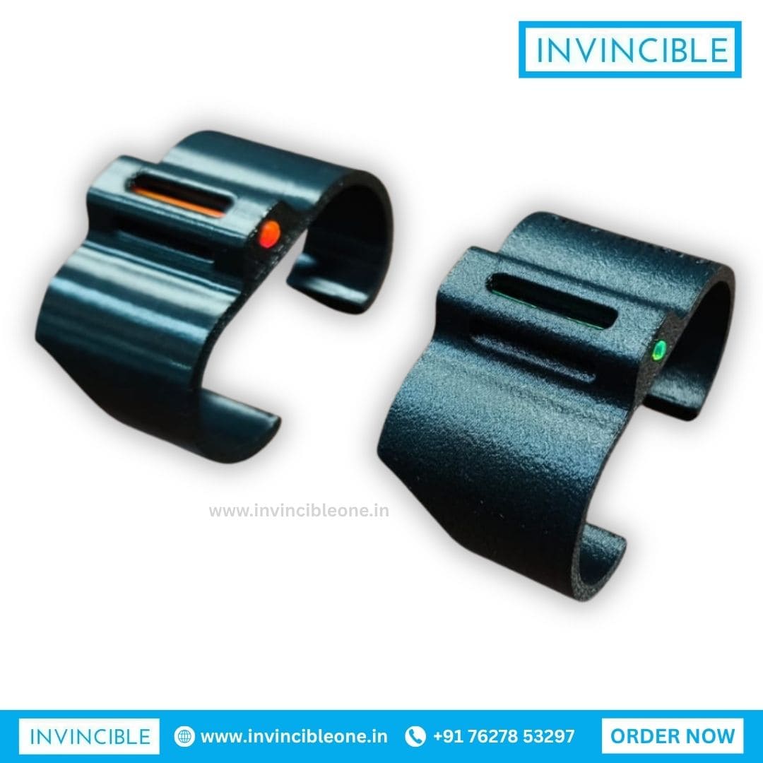 Universal Fiber Optic Front Sight for Double Barrel Shotgun | Clip-On Sight | High Visibility - Image 2